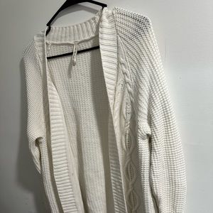 Women’s White Cardigan